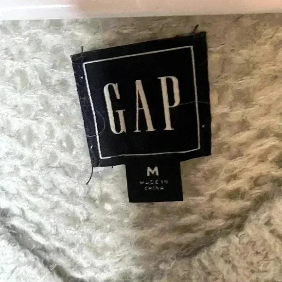 Gap Open Knit Wool Alpaca Boat Neck Sweater - Picture 3 of 5